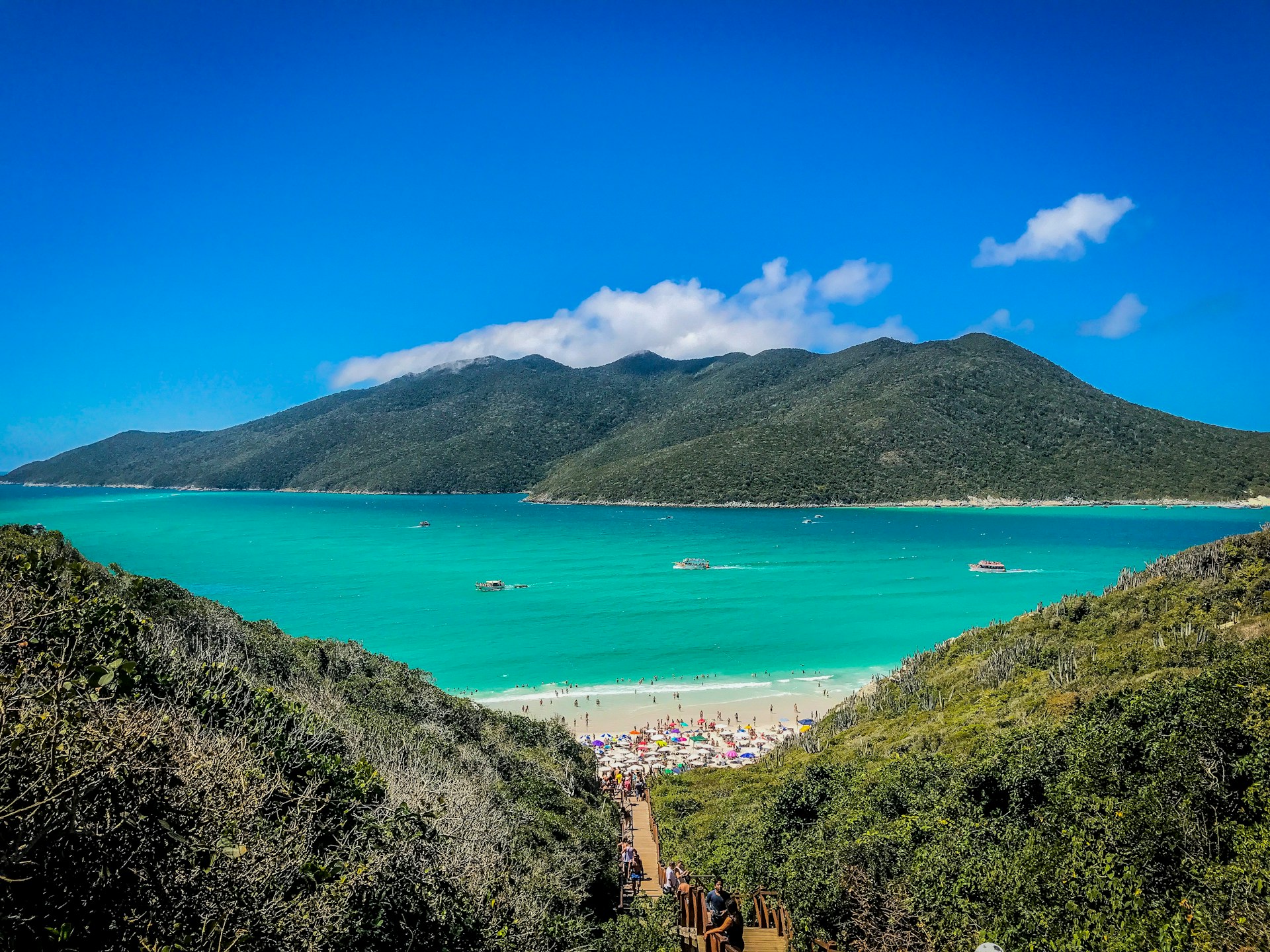 Vista aérea de Arraial do Cabo