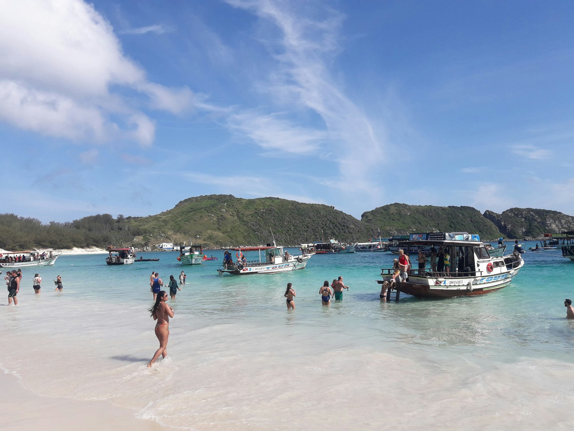 Passeio de barco em Arraial do Cabo